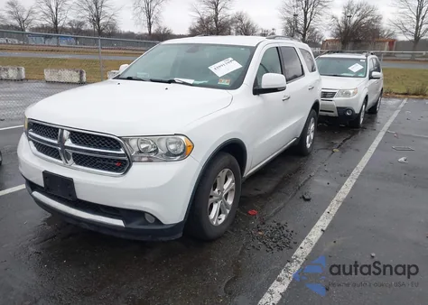 2013 Dodge Durango Crew z USA, uszkodzony, nr VIN 1C4RDJDG4DC663830